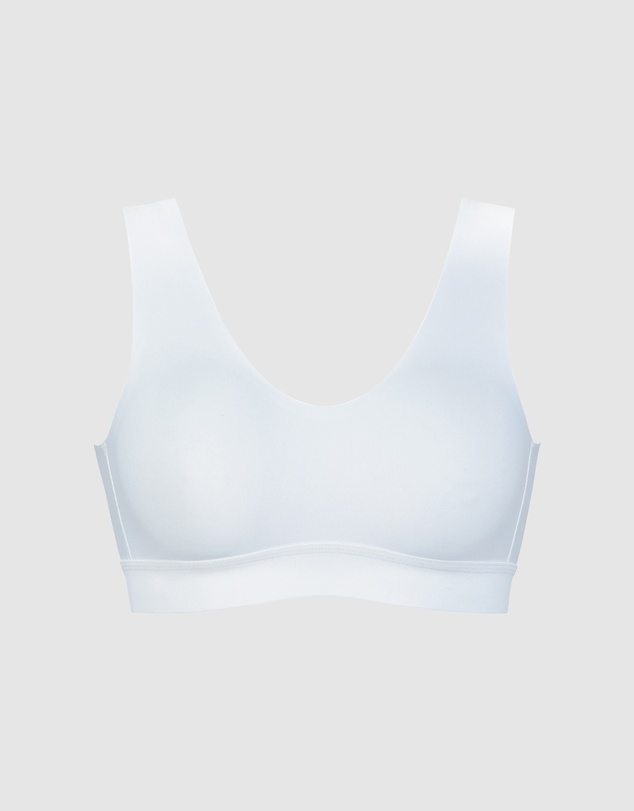 Naturana - Back & Side Smoothing Wirefree Crop Top Bra