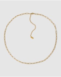 Arms Of Eve - Valencia Gold Stacking Chain - Short