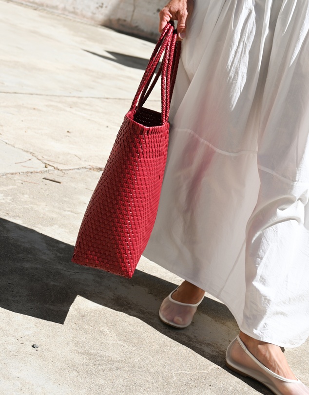 Mimmi Terra - Woven Traveller Tote Amarena