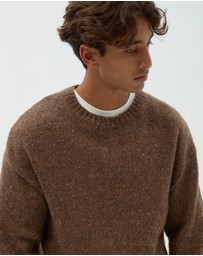 AERE - Wool Blend Relaxed Sweater