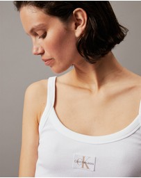 Calvin Klein Jeans - Ribbed Monogram Logo Bralette