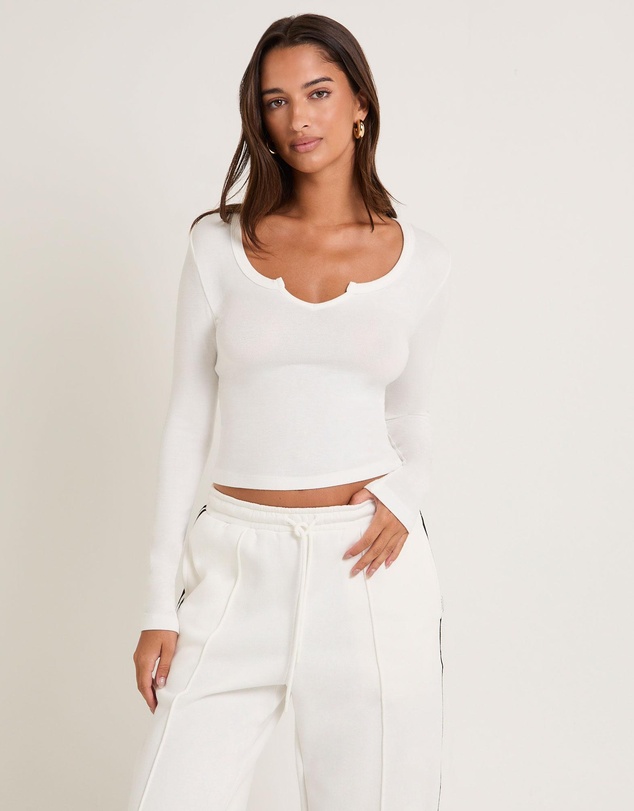 General Pants Co. Basics - Slinky Scoop Neck Long Sleeve