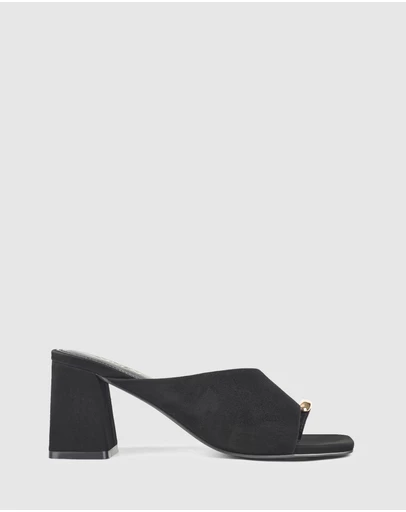 Siren - Stanton Block Heel Mules