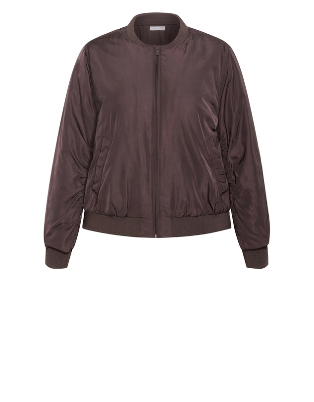 City Chic - Gia Puffer Bomber Jacket