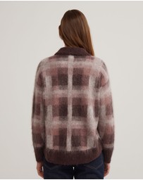 Witchery - Check Polo Knit
