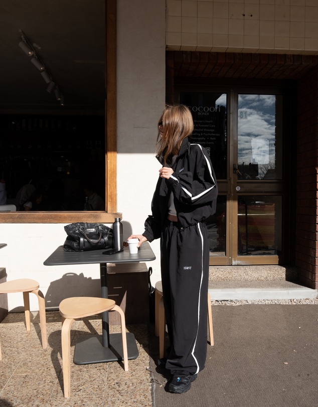 SSAINT - Fight Night Zip Windbreaker - Black