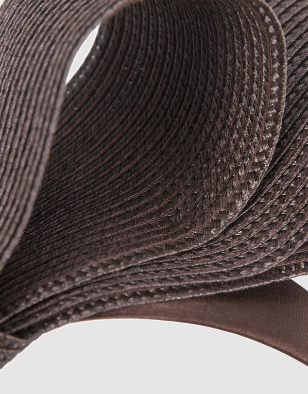 Max Alexander - Chocolate Bow Racing Fascinator