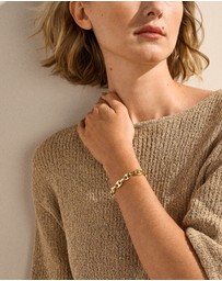 Skagen - Moderne Stak Gold Bracelet