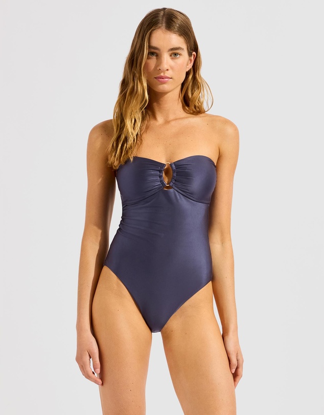 Seafolly - Ring Front Bandeau One Piece