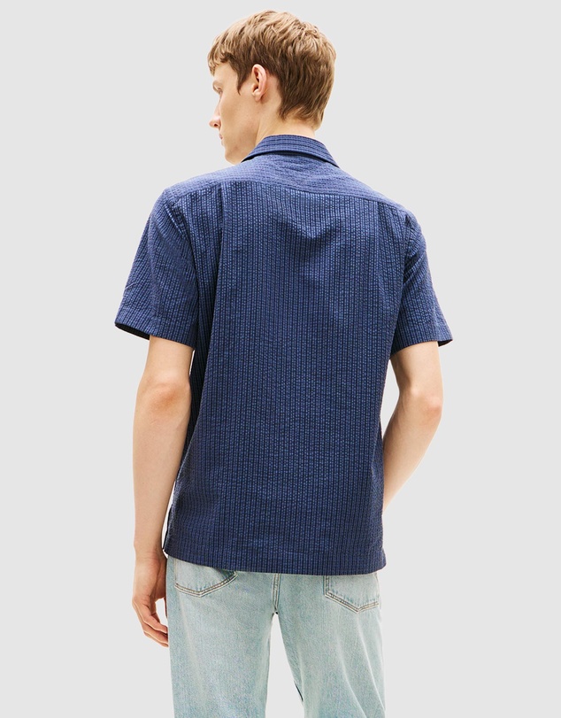 Tommy Hilfiger - Seersucker Camp Shirt