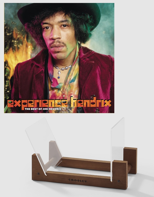 Sony Music - The Jimi Hendrix Experience Experience Hendrix: The Best Of Jimi Hendrix Vinyl Album & Crosley Record Storage Display Stand