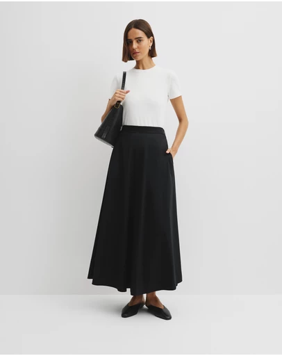 Country Road - Dirndl Maxi Skirt