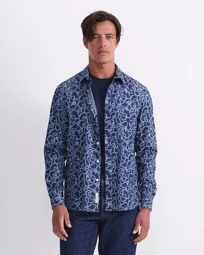 Sportscraft - Rope Long Sleeve Print Shirt