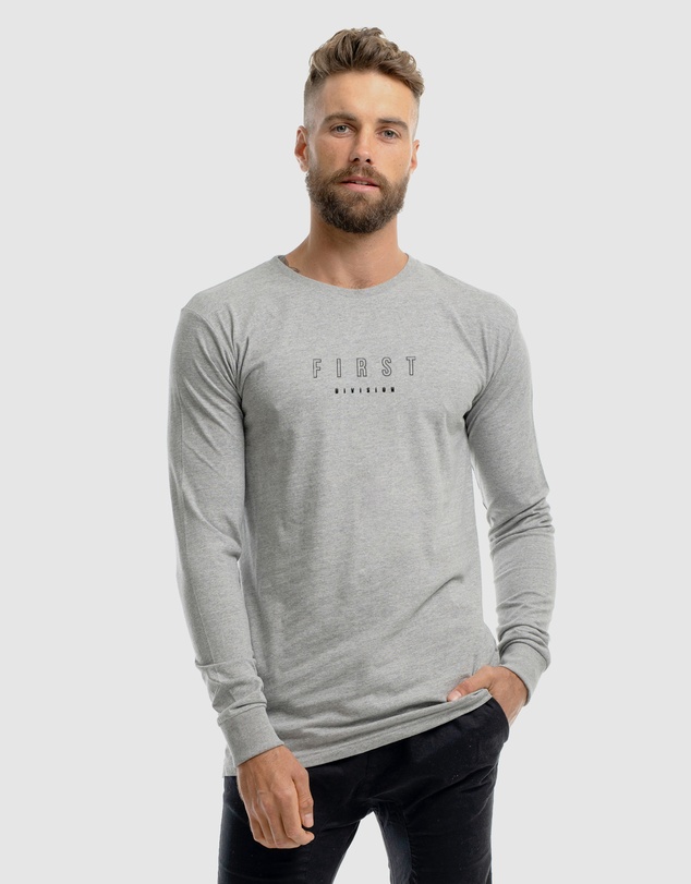 First Division - First Embroidery Long Sleeve Tee