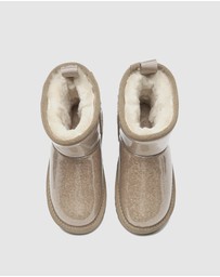 EVERAU - Australian Shepherd Ugg Kids Coated Classic Sheepskin Upper UGG Boots