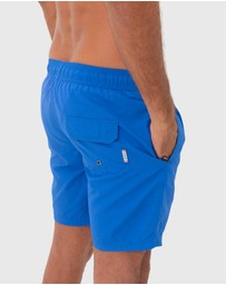 Coast Clothing - Blue Swim Shorts