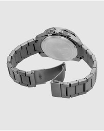 Armani Exchange - Gun-Metal Chronograph Watch
