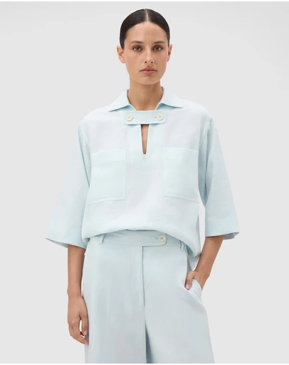 Oroton - Tab Detail Tunic
