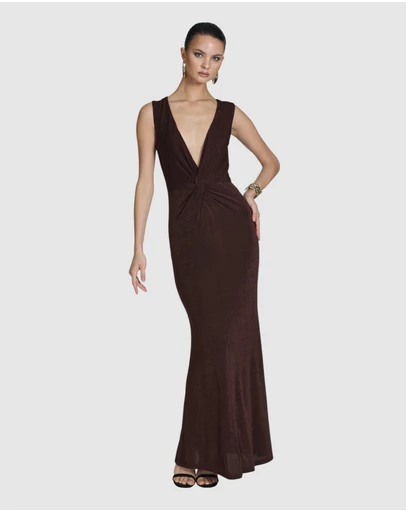Romance by Honey and Beau - Avaline Twist Detail Dress