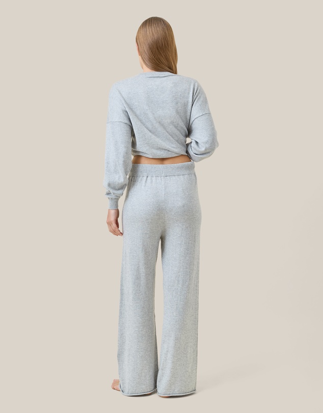 Papinelle - Cotton Cashmere Straight Leg Pant