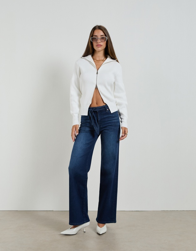 DRICOPER DENIM - Molly Mid Rise Straight Leg Jeans
