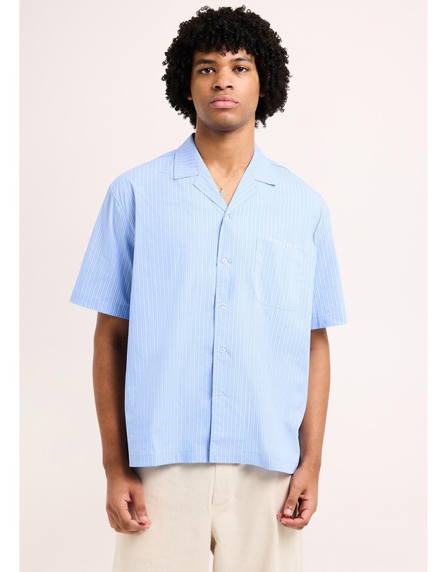 Arvust - Box Striped Short Sleeve Shirt