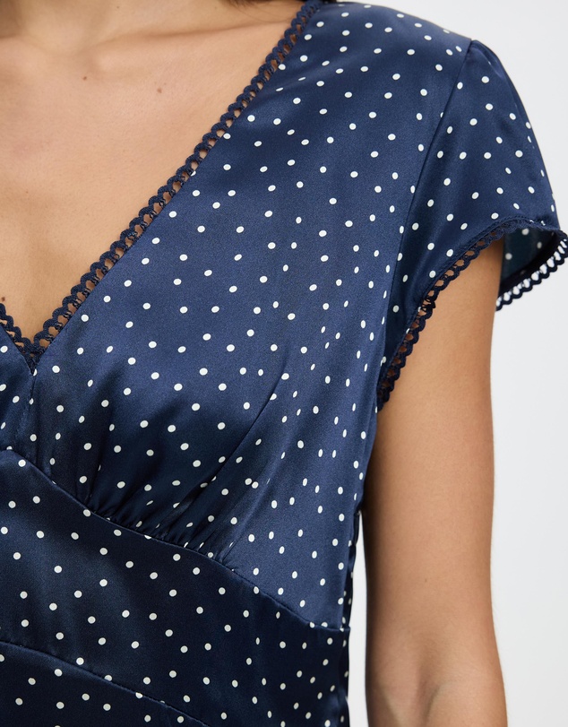 Reformation - Amellia Silk Dress