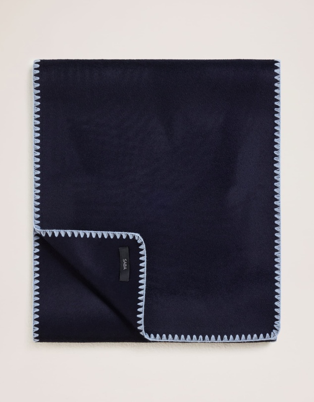 SABA - Kayla Contrast Stitch Scarf