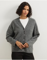 Atmos&Here - Tiana Fluffy Knit Cardigan