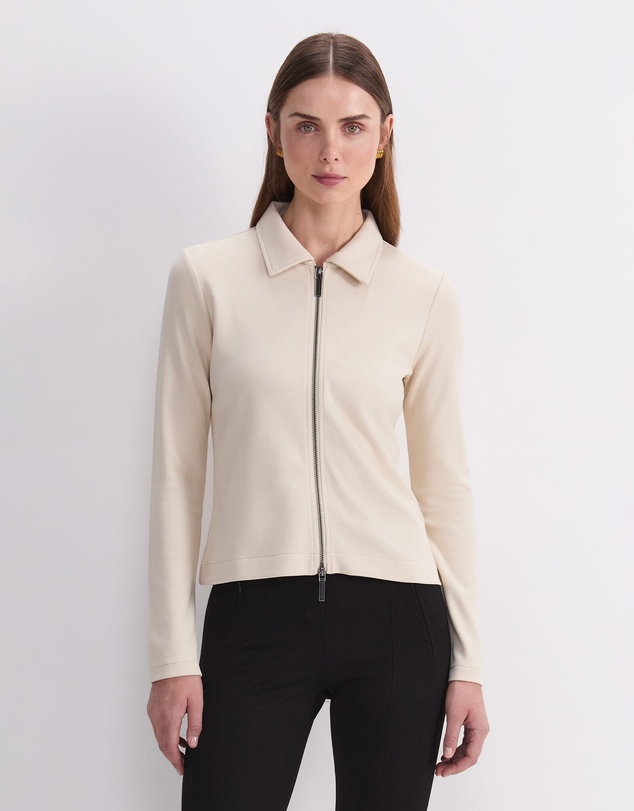 Sportscraft - Long Sleeve Zip Through Top