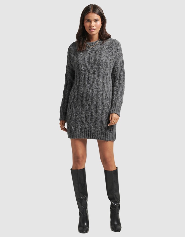 Superdry - Cable Knit Dress