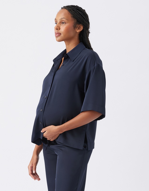 Ripe Maternity - Tamara Satin Shirt