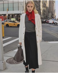 M.N.G - Knitted Coat With Pockets