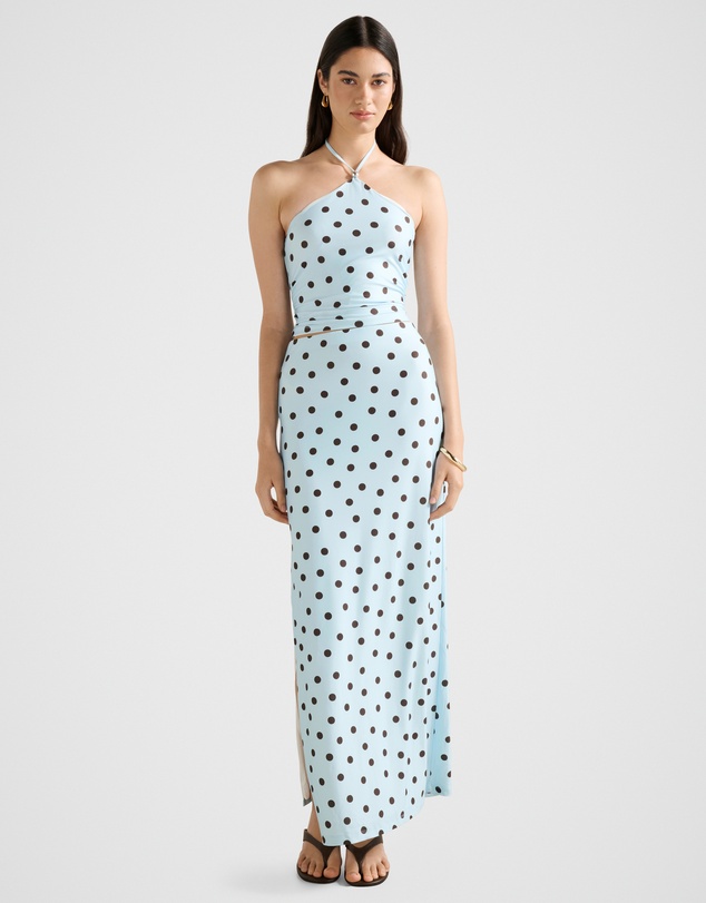 Forever New - Bowie Tie Halter Neck Top