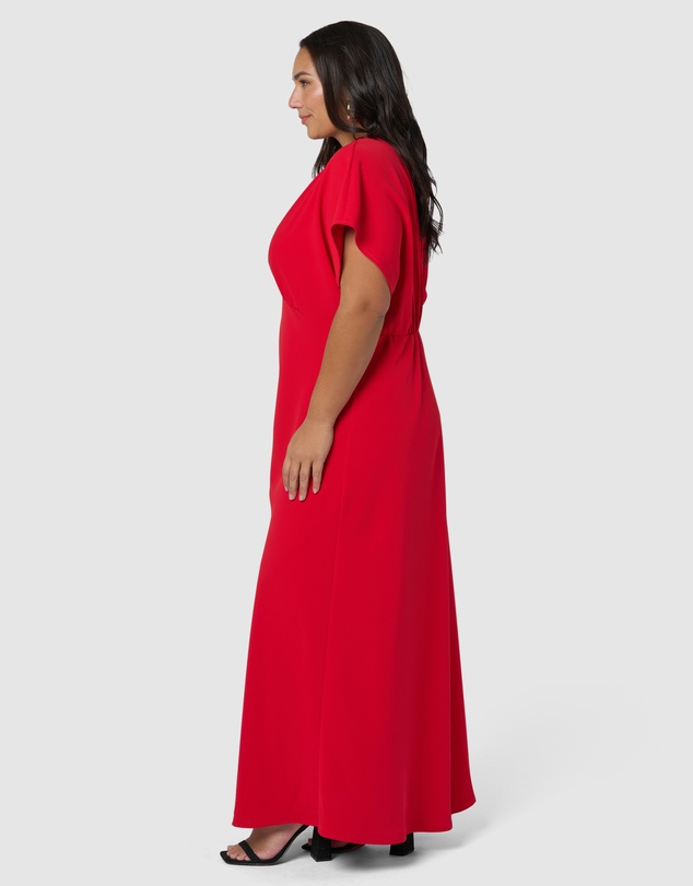Pink Dusk by Curve Project - Scorching Maxi Dress