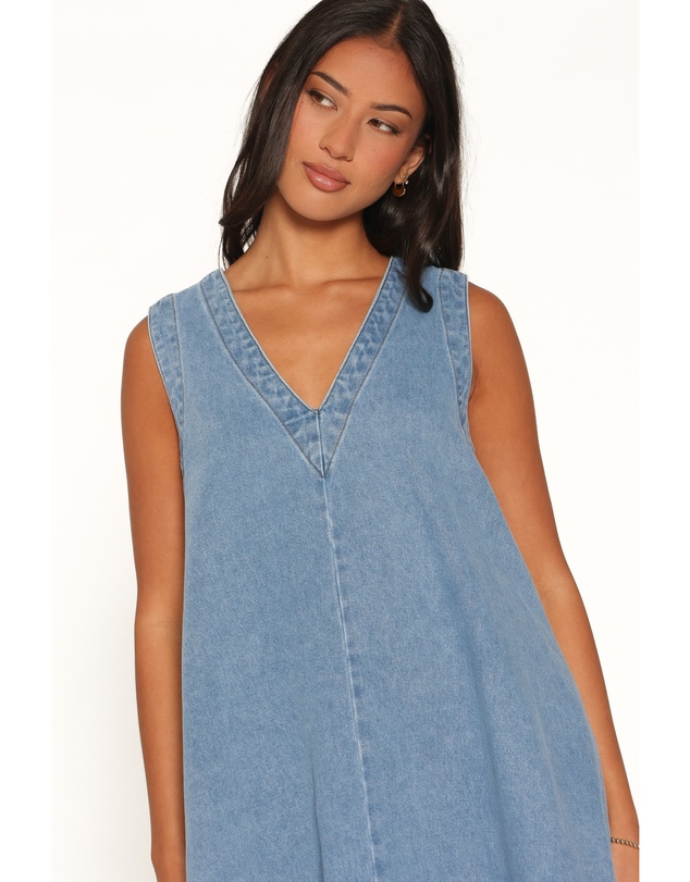 Petal & Pup - Zander Mini Dress - Blue