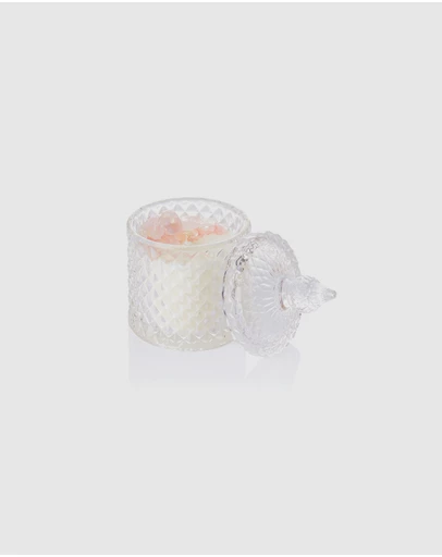Silk Oil of Morocco - Love Potion Medium Crystal Candle - Love & Connection