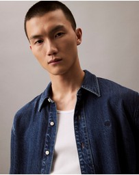 Calvin Klein Jeans - Denim Lyocell Short Sleeve Shirt