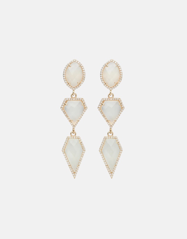Stephanie Browne - Opal Earrings