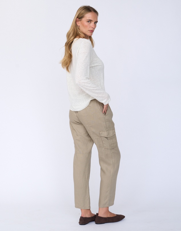 Amelius - Jordan Linen Tapered Pant