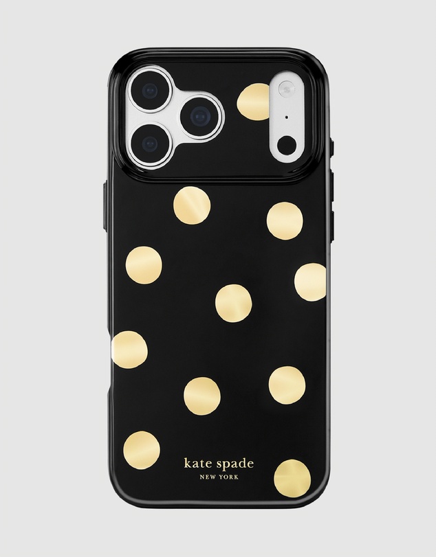 Kate Spade - Kate Spade Metallic Classic Dot MagSafe Case for iPhone 18 Pro Max / 17 Pro Max