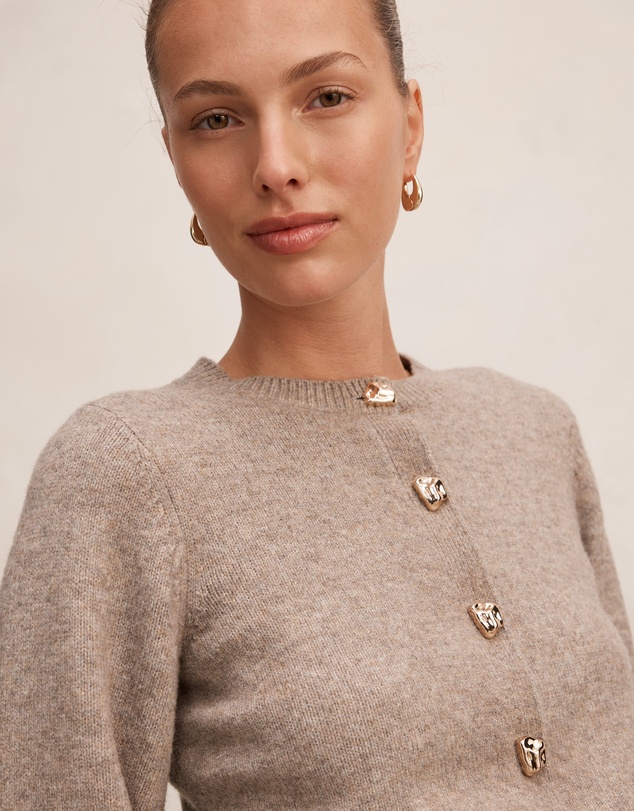 Forever New - Lottie Button Detail Cardigan