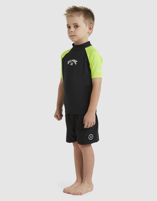 Billabong - Boys 0 to 7 All Day Arch Rash Vest