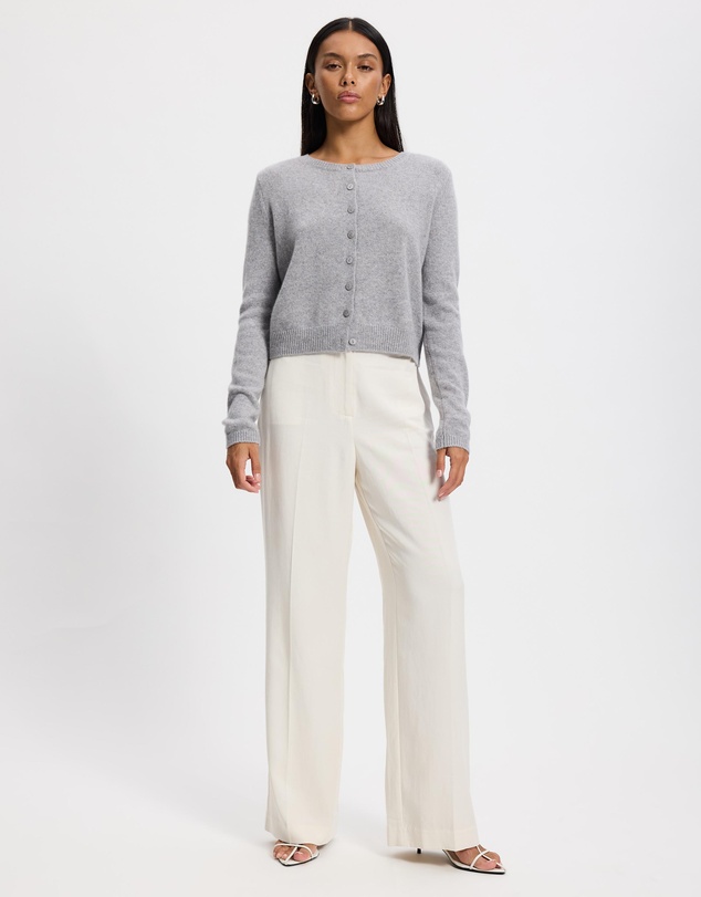 Reformation - Clara Cashmere Crew Cardigan
