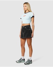 Abrand - 95 Mid A-line Skirt Frankie