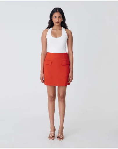 Forcast - Kinsley Tailored Mini Skirt