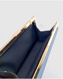 Izoa - Amanda Clutch Light Blue