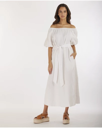Amelius - Wren Linen Maxi Dress