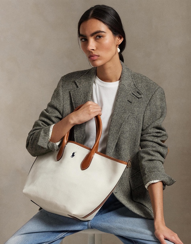 Polo Ralph Lauren - Bellport Canvas Medium Tote - The ICONIC Exclusive