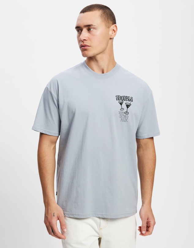 S Double - Time To Relax SS Tee